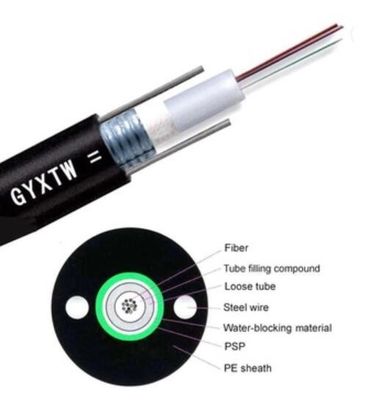 Single Mode GYXTW G657A Armoured Outdoor Cable