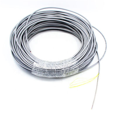 Steel Tube Beige Duplex Armored Multimode Fiber Optic Cable