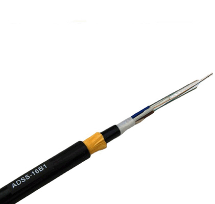 Single Mode Multimode Outdoor ADSS Fiber Optic Cable 12 Core