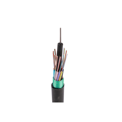 Outdoor GYTS G652D Single Mode Armoured Fiber Optic Cable 2 48 72 96 144 288 Core
