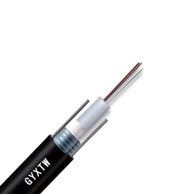GYXTW Single Mode Armoured Optical Fiber Support Cable 4 Core