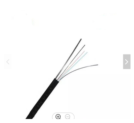 Indoor Outdoor 1 2 4core FTTH Drop Cable GJYXCH Singlemode Fiber Optic Cable