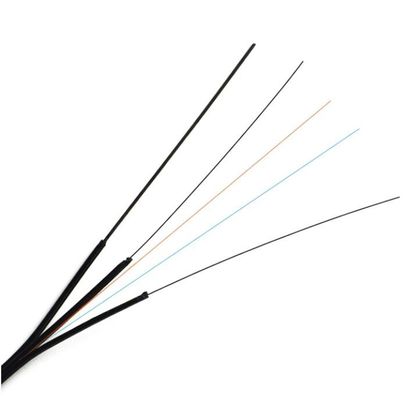 Telecom FRP Outdoor FTTX Flat Drop Fiber Cable