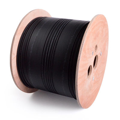 Telecom FRP Outdoor FTTX Flat Drop Fiber Cable
