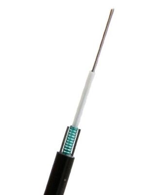GYXTW Uni Tube 8 Core 6 Core Single Mode Armoured Outdoor Fiber Optic Cable
