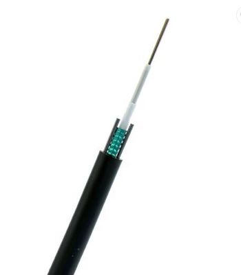 GYXTW Uni Tube 8 Core 6 Core Single Mode Armoured Outdoor Fiber Optic Cable