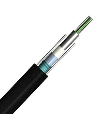2km Loose Tube GYXTW G652d Fiber Optic Cable
