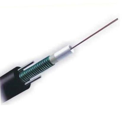 G657A G652D Aerial Steel Wire GYXTW FTTH Fiber Optic Cable