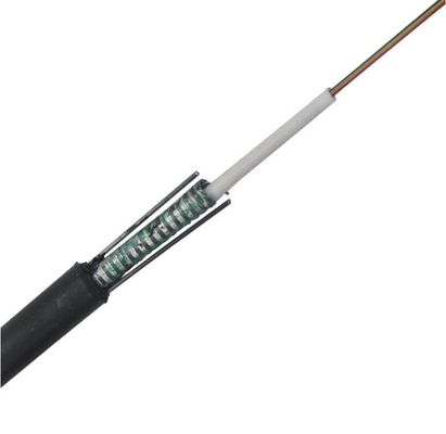 Center Tube Armored GYXTW 4 Core 8 Core 12 Core Outdoor Fiber Optic Cable