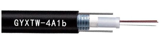 GYXTW 4A1B Armored 4 Core Outdoor Multimode Optical Cable