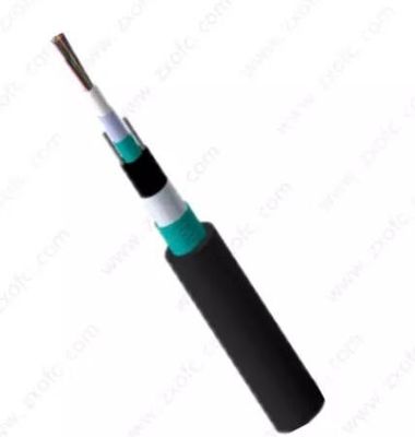 Uni Tube GYXTW 6 24 Core Armoured Fiber Optic Cable 12 Core Single Mode