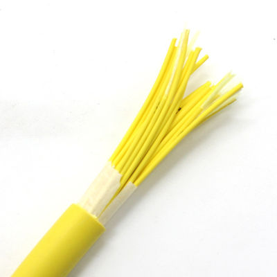 GJBFJH SM G657A1 PVC LSZH Breakout 24 Core Single Mode Fiber Optic Cable
