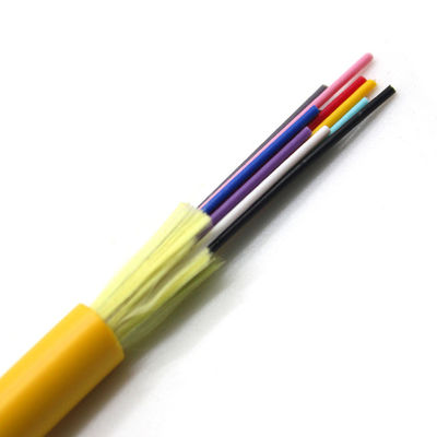 GJFJH Indoor Communication 12 Core Multimode Fiber Optic Cable