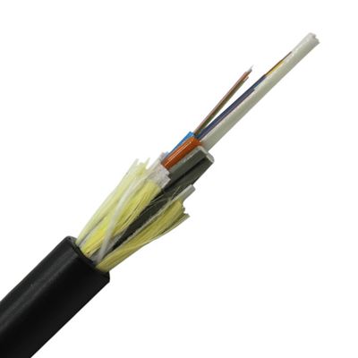 Loose Tube FRP 1KM 2KM 3KM 144 Core ADSS Fiber Optic Cable