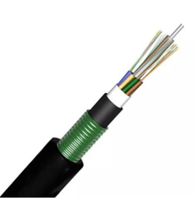 12 Core GYXTW Waterproof Direct Burial Multimode Fiber Optic Cable