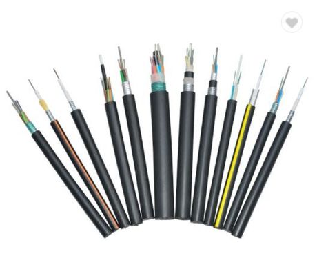 Single Mode Unitube Light Armored GYXTW Aerial Fiber Optic Cable