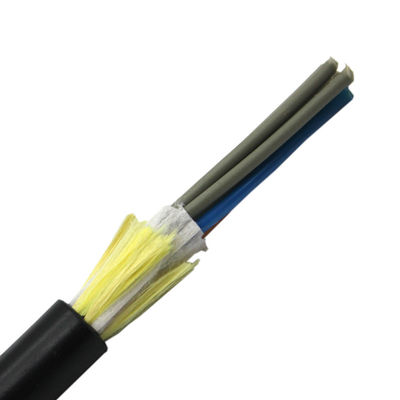 G652D 12F 100m Span Aerial Duct ADSS Fiber Optic Cable