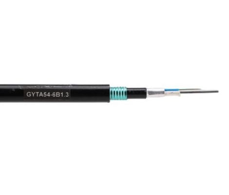 Single Mode GYTA53 GYTA GYTS 24 Core Outdoor Fiber Optic Cable