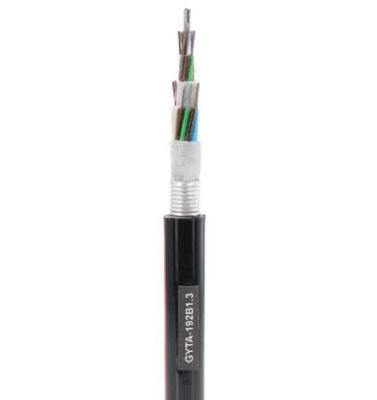High quality high strength GYTA fiber optic cable Burial fiber optic cable