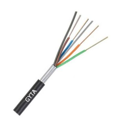 Aerial/Duct armored GYTA Outdoor Fiber Optic Cable 2-288 cores
