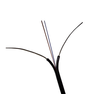 G657A 1 2 4 Core Round Outdoor Drop Cable Aerial Figure 8 FTTX Cable