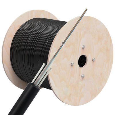 G657A 1 2 4 Core Round Outdoor Drop Cable Aerial Figure 8 FTTX Cable
