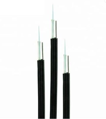 FTTH Singlemode FRPKFRP Steel Strength Member Fiber Optic Cable