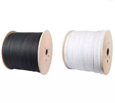 Self Supporting Steel Messenger Wire FRP G657 4 1 2 Core FTTH Drop Cable