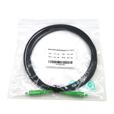 FTTH 3.5mm G657B3 Sc Apc Single Mode 3m Fiber Optic Patch Cord