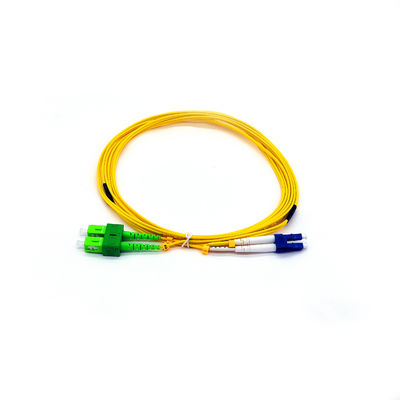 LC To SC Duplex Fiber Optic Patch Cord