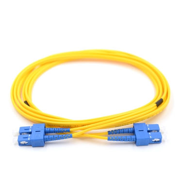 Networking FTTH Single Mode 3M SC/APC Simplex Fiber Optic Patch Cord