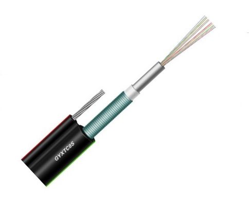 GYXTC8S 6 Core Single mode Aerial Figure 8 Fiber Optic Cable