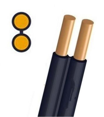2 Core Outdoor Drop Wire Cable Conductor Telephone Copper Cable