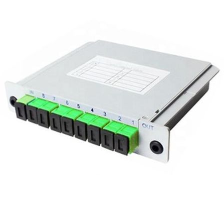 1*8 ABS Coupler SC APC PC UPC Fiber Optic PLC Splitter