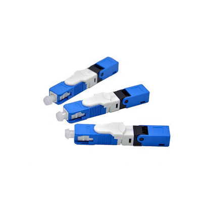 SC/UPC SC/PC Single Mode Optical Connector For FTTH Drop Cable