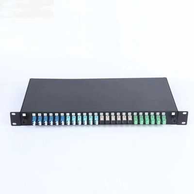 24 Port LC Sliding Type Patch Panel Fiber Optic Termination Box