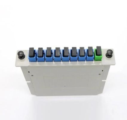 1*8 SCUPC APC Fiber Optic PLC Splitter With Insert Type