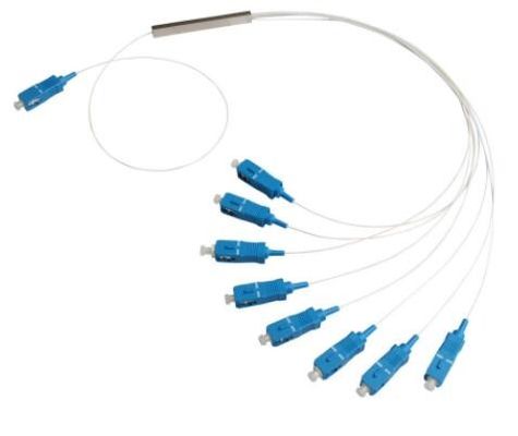1*2 4 8 16 32 64 SM 0.9mm SC APC Connector Fiber Optic PLC Splitter
