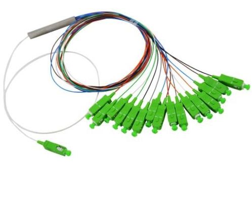 1*2 4 8 16 32 64 SM 0.9mm SC APC Connector Fiber Optic PLC Splitter