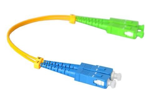 SC/UPC To SC/UPC Duplex SM DX Fiber Optic Cable For FTTH