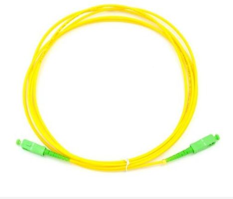 0.9mm 2.0mm 3.0mm 9/125um Singlemode Simplex SC APC Patch Cord