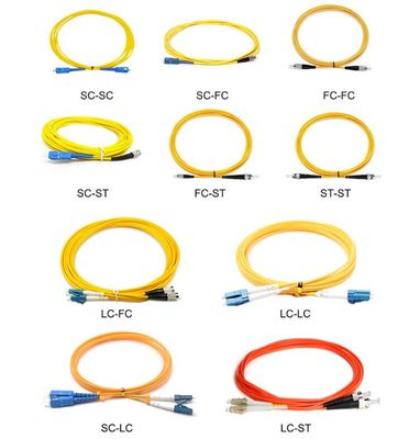 0.9mm 2.0mm 3.0mm 9/125um Singlemode Simplex SC APC Patch Cord