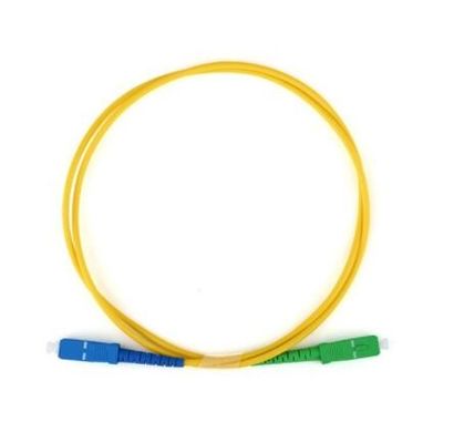 SC UPC APC G652D G657A PVC LSZH Fiber Optic Patch Cord