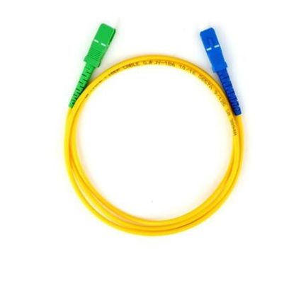 SC UPC APC G652D G657A PVC LSZH Fiber Optic Patch Cord