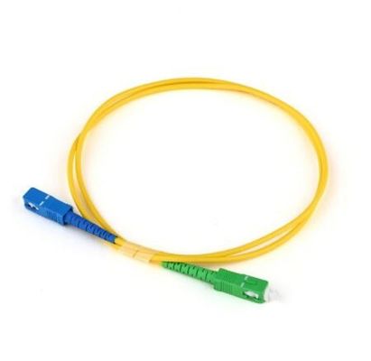 SC UPC APC G652D G657A PVC LSZH Fiber Optic Patch Cord