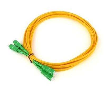 SC UPC APC G652D G657A PVC LSZH Fiber Optic Patch Cord