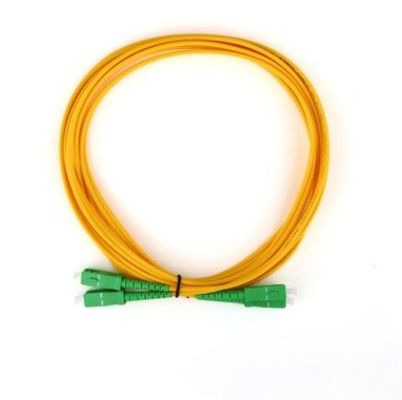 SC UPC APC G652D G657A PVC LSZH Fiber Optic Patch Cord