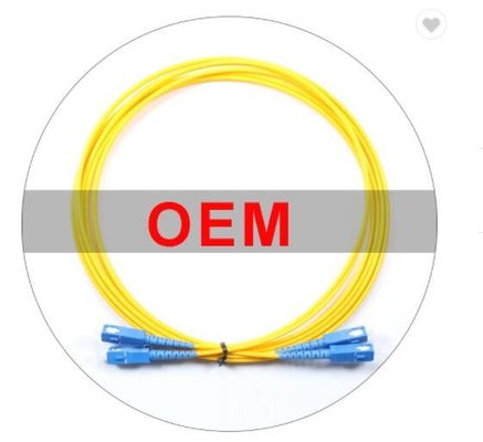 OM1 Simplex Duplex G652D 3m LSZH Fiber Optic Patch Cord
