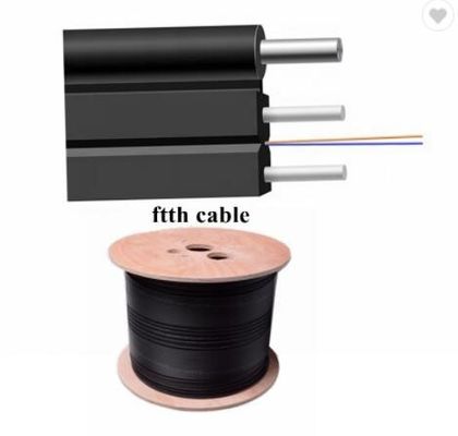 Self Supporting LSZH Sheath G657A2 4 Core OFC Cable