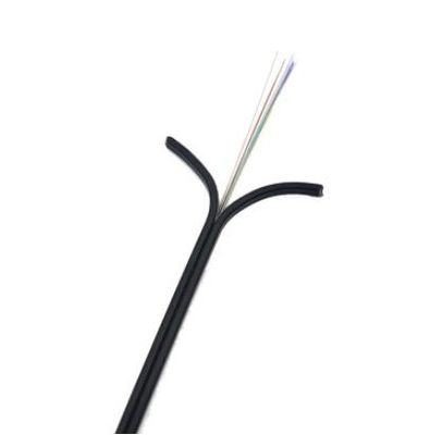 1 2 4 6 Core FTTH Indoor Drop Cable With LSZH Jacket